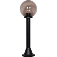 Lyora Lampe ampoule Bolano 76cm. Fumée sur pied