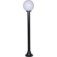 Lyora Lampe boule Bolano 126cm. Opale sur pied