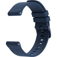 IMoshion Bracelet de sport en silicone avec boucle - Connexion universelle 20 mm - Bleu foncé