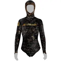 Epsealon Lotus 3 Mm Woman Spearfishing Jacket Noir L Femme