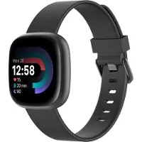 IMoshion Bracelet silicone Fitbit Versa / Versa 2 / Versa Lite - Taille S - Noir