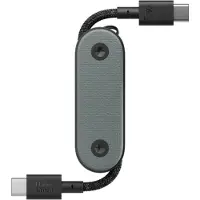 Native Union Câble de poche USB-C vers USB-C Slate Green