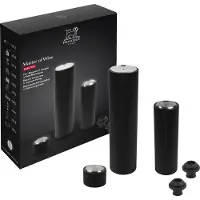 Peugeot Coffret cadeau Master of wine Set 3 pièces noir (Bouchon de vin)