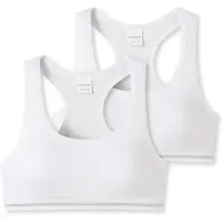 Schiesser Soutiens-gorge argent / blanc