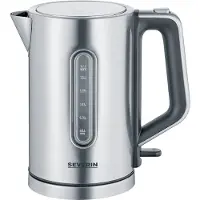 Severin WK 3402 Bouilloire 1,7L, Couleur:Argent