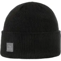 Buff Crossknit Beanie Noir