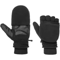 Barts Gants Barts Unisex Convertible Mitts Noir-M