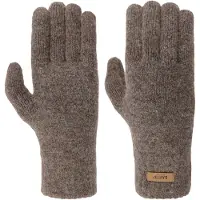 Barts Gants 'Witzia' noisette / marron chiné