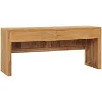 vidaXL Armoire TV 100x35x45 cm teck massif