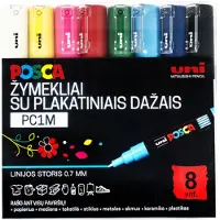 Posca Postermarker PC-1M 8 Farben