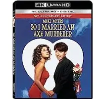 Import So I Married An Axe Murderer 30th Anniversary Edition Blu-ray 4K Ultra HD