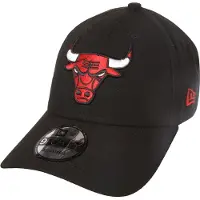 New Era Casquette '9Forty Chicago Bulls' rouge / noir