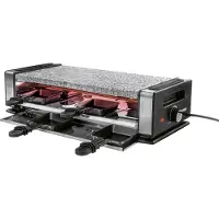 Unold Raclette Delice Basic 8 personnes 1200Watt noir/inox