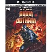 Import Batman : The Doom That Came To Gotham Blu-ray 4K Ultra HD