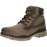 Dockers by Gerli Bottines à lacets brun foncé / taupe