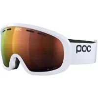 POC - Masque de ski - Fovea Mid Hydrogen White/Partly Sunny Orange - Blanc