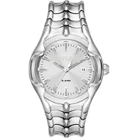 Diesel Montre à affichage analogique 'VERT' argent