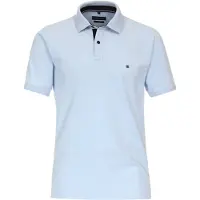 Casa Moda Regular Fit Polo bleu, Unicolore