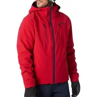 Helly Hansen - Veste de ski imperméable, respirante et isolante en Primaloft&reg; - Alpha 4.0 Jacket Red - Taille M - Rouge