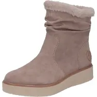 Rieker Boots 'Enkellaarsjes Plat' taupe