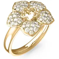 GUESS - JUBR04467JWYG54 - Bague - Femmes - Shining Winter - Taille de la bague 54