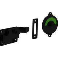 Intersteel Transfert aux toilettes Tira plat rouge/vert noir