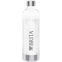 Brita Lot de 2 bouteilles - Pour machine SodaONE - Capacité 1 L - PET