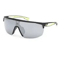 Adidas Sport Sp0099 Polarized Sunglasses Noir Smoke Mirror