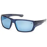 Timberland Lunettes de soleil TB00002, bleu brillant, modèle homme, dimensions 64/16/135