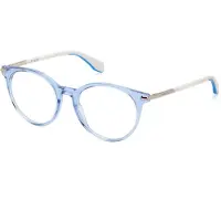 Adidas Originals Lunettes de Vue OR5073 51/18/145 Matte light blue Acetate UNISEX OR5073