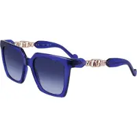 Liu jo Lj779s Woman Sunglasses Bleu Dark Purple 2/CAT3 Femme