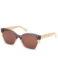 GUESS Gu7912 Woman Sunglasses Beige,Jaune Femme