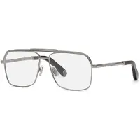 Philipp Plein Lunettes de Vue VPP085M 58/14/145 Rutenio lucido tot.c/parti sabbiate/opac Metallo MAN VPP085M