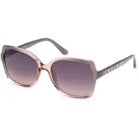 GUESS Gu00100 Woman Polarized Sunglasses Gris Femme