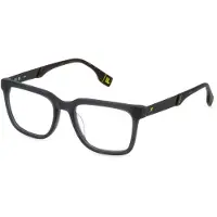 FILA Lunettes de Vue VFI715 53/19/145 Grigio scuro trasparente opaco Acetato MAN VFI715