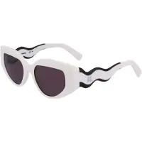 Karl Lagerfeld 6144s Woman Sunglasses Clair White/CAT3 Femme