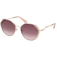 GUESS Gu7842-s Woman Polarized Sunglasses Doré Femme