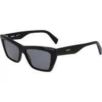 Liu jo 802s Sunglasses Noir Black/CAT2