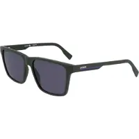 Lacoste Lunettes de Soleil L6039S 57/16/145 Matte green Bio inj-g820 MAN L6039S