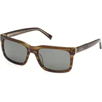 Timberland lunettes de soleil en plastique marron TB00021 5793R