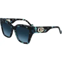 Liu jo 777s Woman Sunglasses Bleu Medium Blue Femme