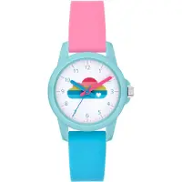 COOL TIME Montre turquoise / bleu ciel / rose clair