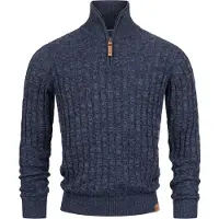 INDICODE JEANS Pull-over ' Hector ' bleu