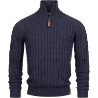 INDICODE JEANS Pull-over 'Hector' bleu marine