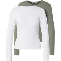 About You T-shirt 'Insa' menthe / blanc