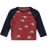 s.Oliver T-Shirt bleu marine / bleu clair / rouge rubis / blanc