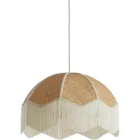 Light & Living - suspension - Malacia - beige - raffia textile - Ø 60cm - E27 - 2986482
