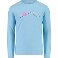 CMP 33n2245 Long Sleeve T-shirt Bleu 5 Years Fille