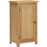 vidaXL Armoire 45x32x85 cm chêne massif