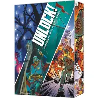 Space cowboys Asmodee | Unlock! Aventures surnaturelles | Jeu de société type escape game